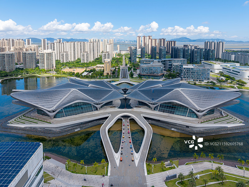 珠海金湾市民艺术中心图片素材