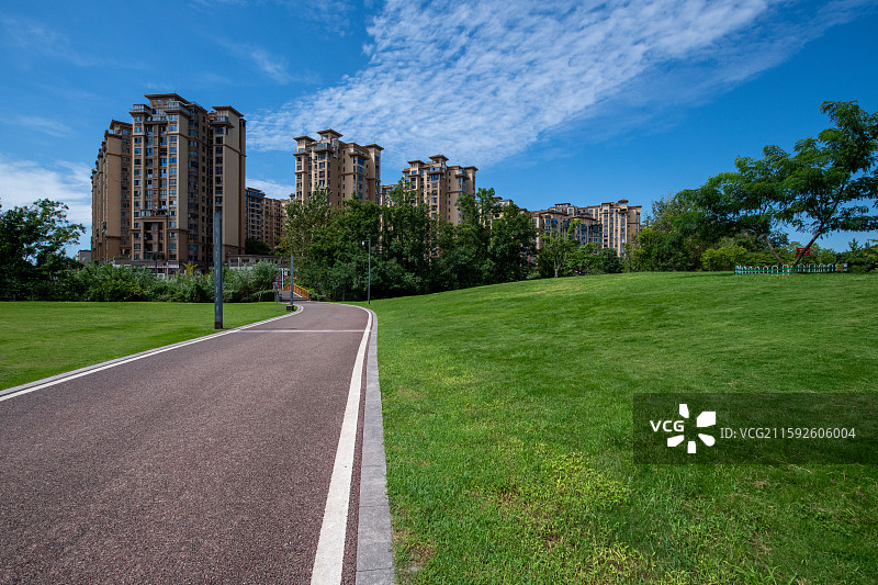 成都市新津区红石涵养湿地公园风光图片素材