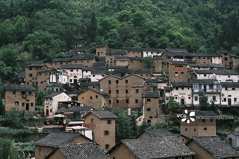安徽黄山市歙县阳产村图片素材