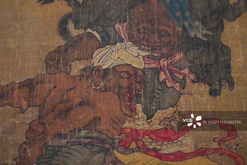 云南博物院心象无界书画展图片素材