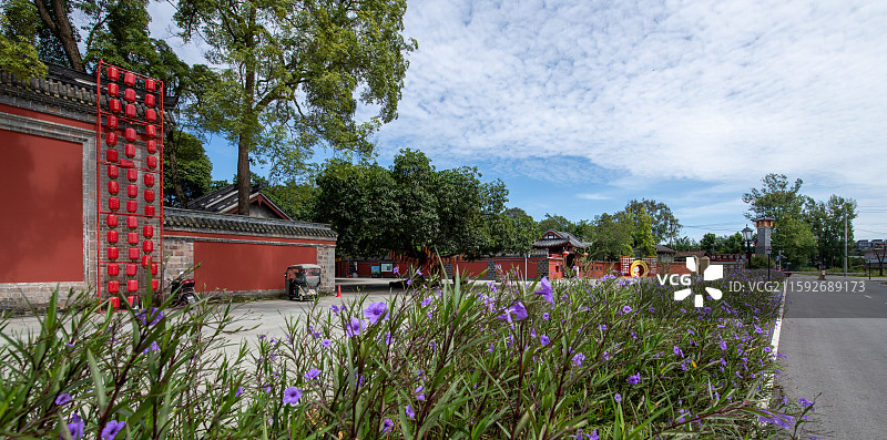 成都市新津区纯阳观公园图片素材