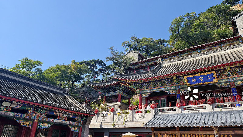 辽宁鞍山千山风景区图片素材