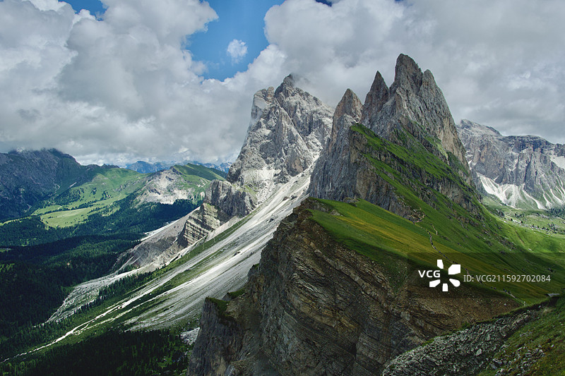 上帝的后花园-多洛米蒂图片素材