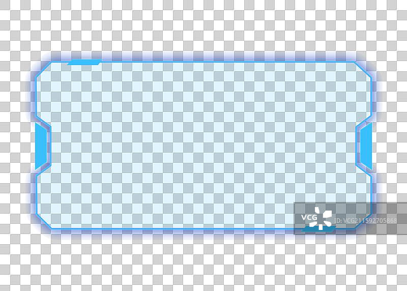 科技边框设计元素图片素材