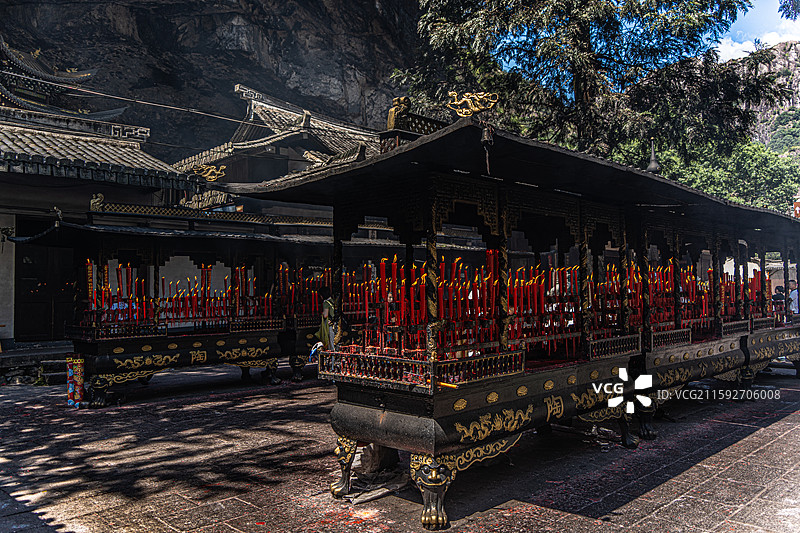 温州永嘉楠溪江陶公洞图片素材