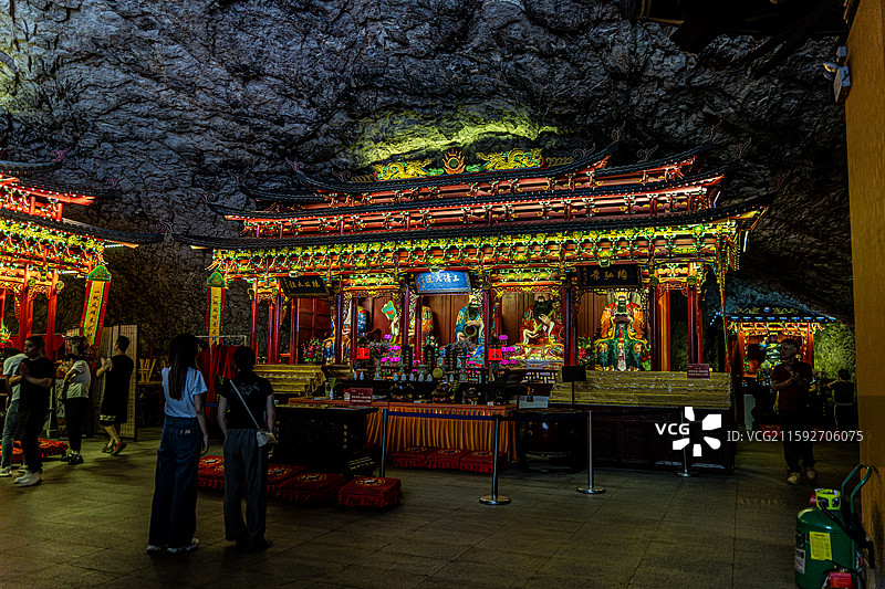 温州永嘉楠溪江陶公洞图片素材