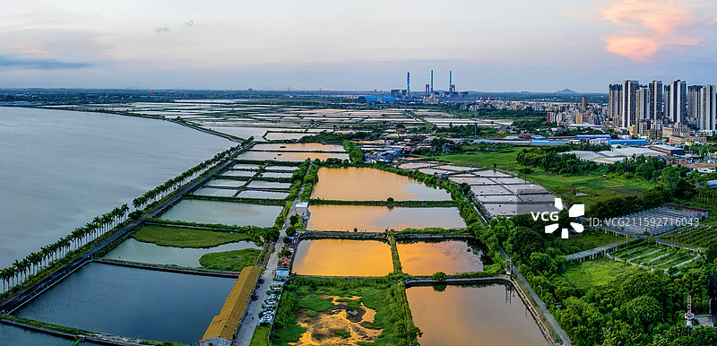 《海田霞光》图片素材