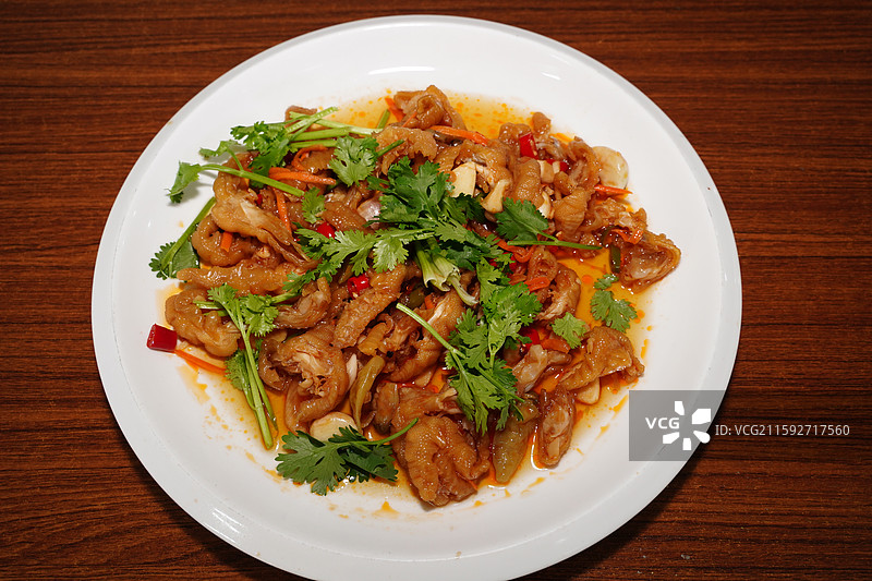 一盘去骨鸡爪图片素材