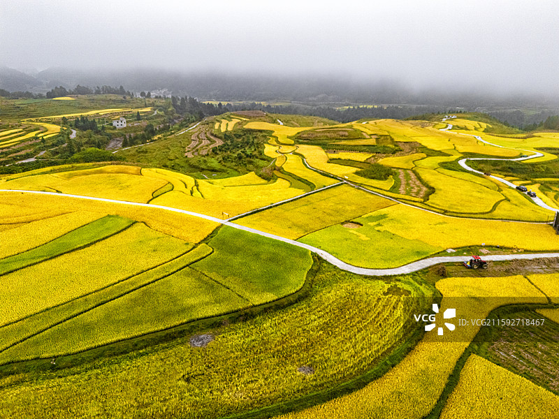 龙里大新梯田图片素材