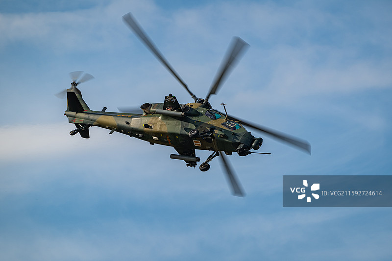 长春航展武直10图片素材