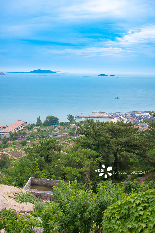 青岛崂山风景区图片素材