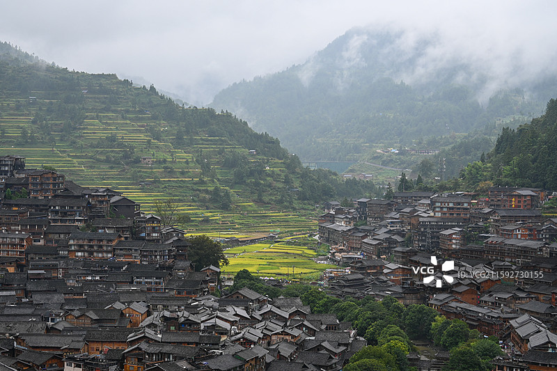 西江千户苗寨图片素材