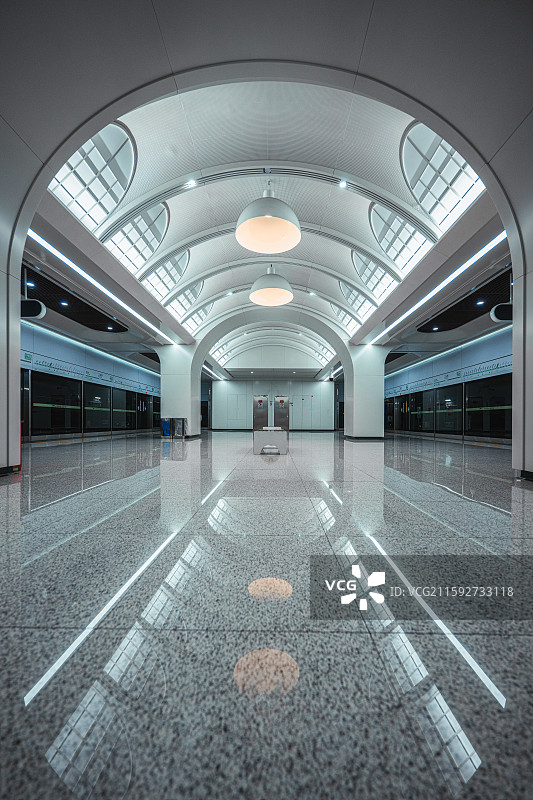 成都二仙桥地铁站图片素材