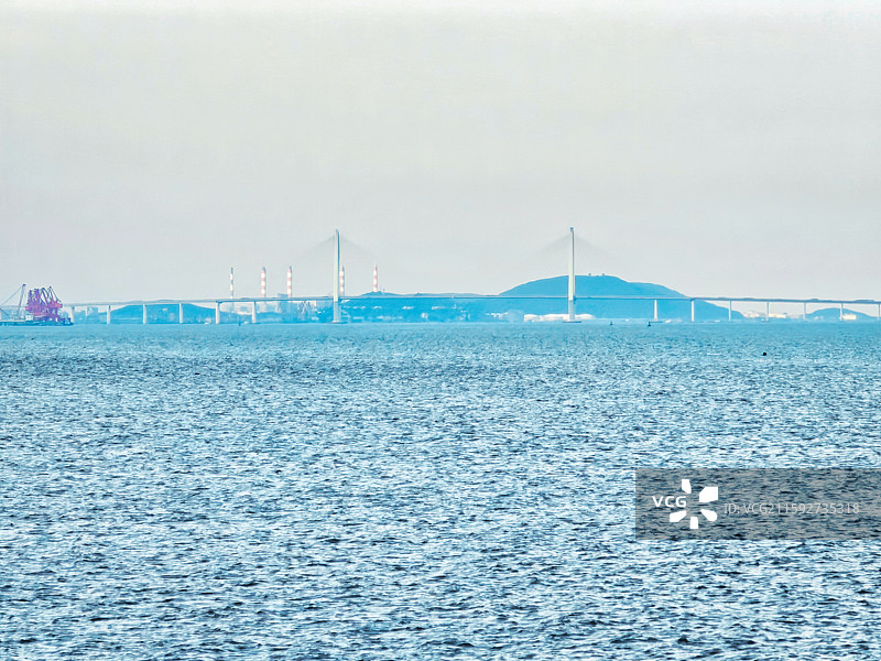 浙江嘉兴海盐观海园看海图片素材