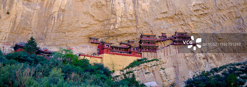北岳恒山，悬空寺图片素材