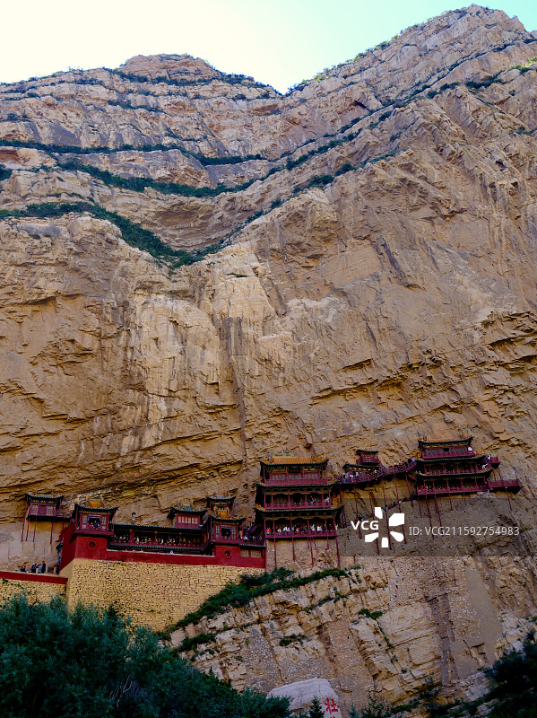 北岳恒山，悬空寺图片素材