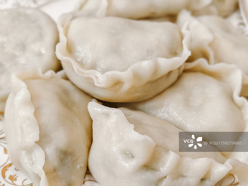 鲅鱼饺子图片素材