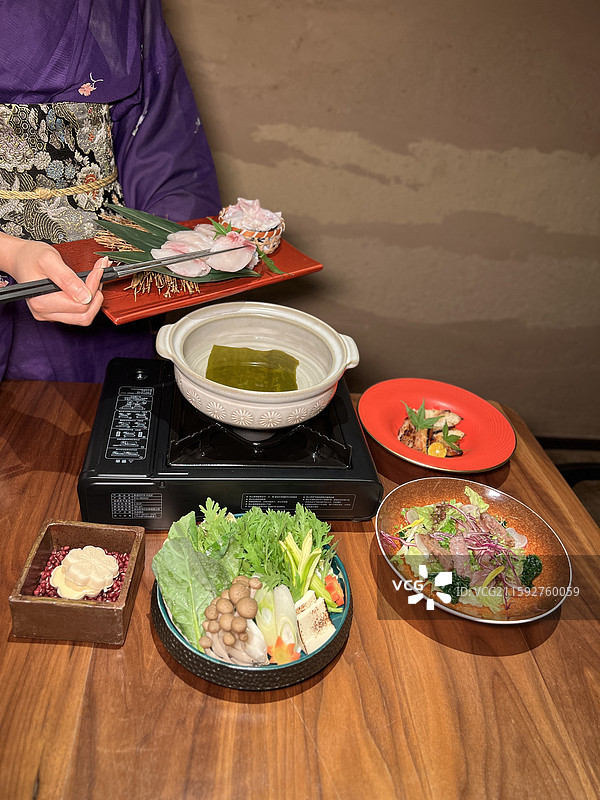 氛围感日料美食图片素材