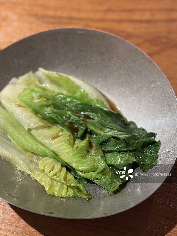 蚝油生菜图片素材