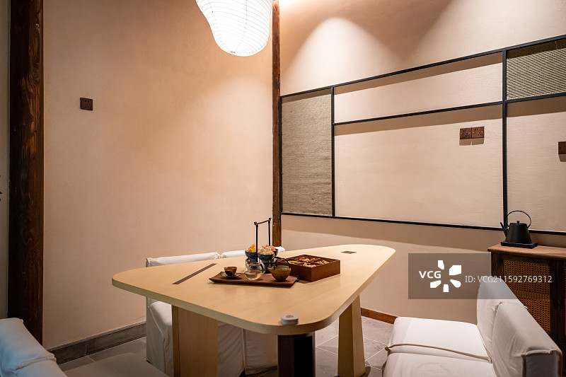 禅意茶空间图片素材