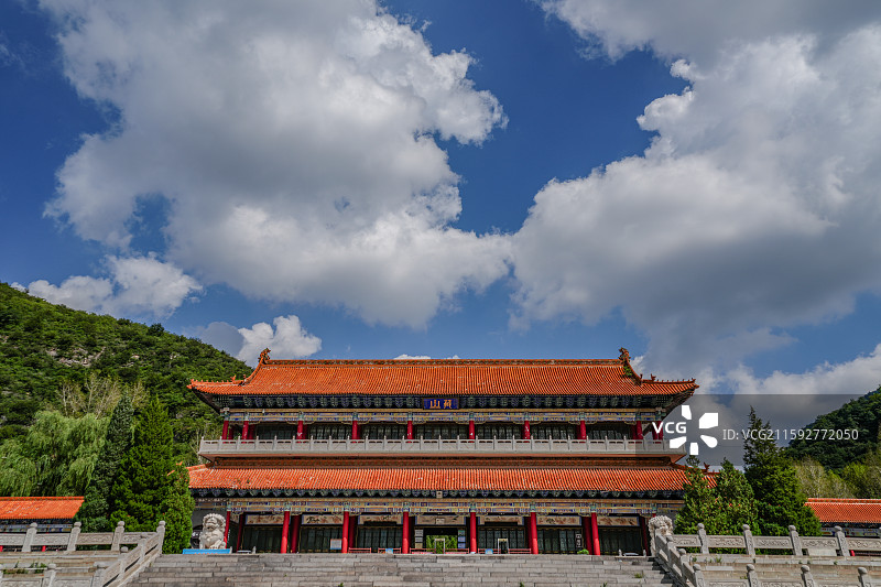 山西阳泉藏山风景区图片素材