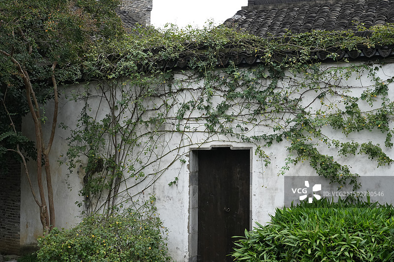 惠山古镇5A级旅游景区 无锡惠山范文正公祠：位于无锡市梁溪区惠山古镇绣嶂街17号，是惠山古镇十大祠堂图片素材
