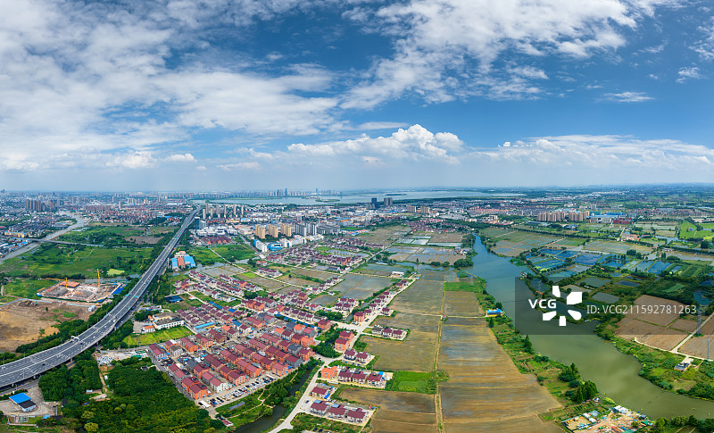 苏州常熟市区昆承湖图片素材