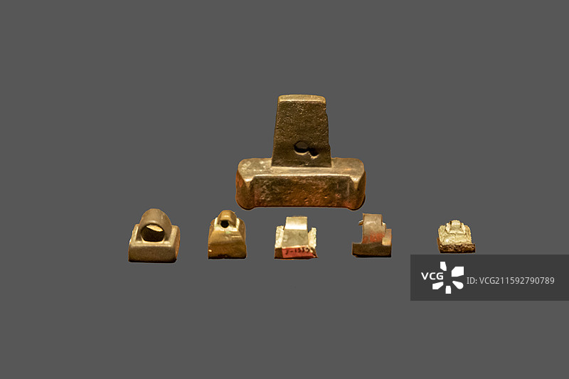 湖北省武汉博物馆“馆藏历代文物珍赏”：铜印章（明）图片素材