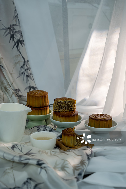 中秋月饼图片素材