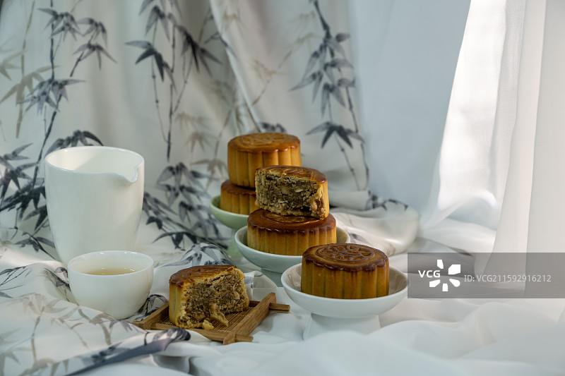 中秋月饼图片素材