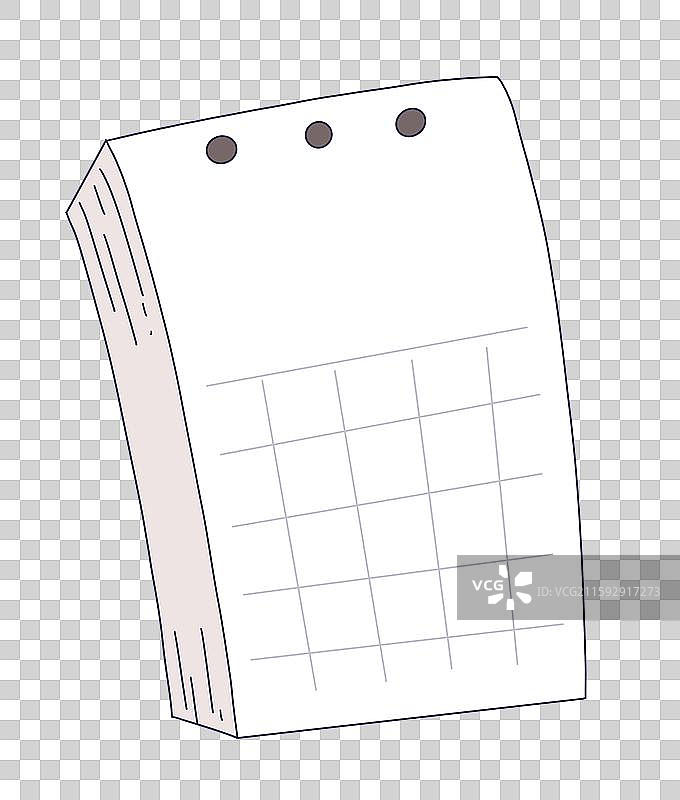 空白的日历日期图片素材