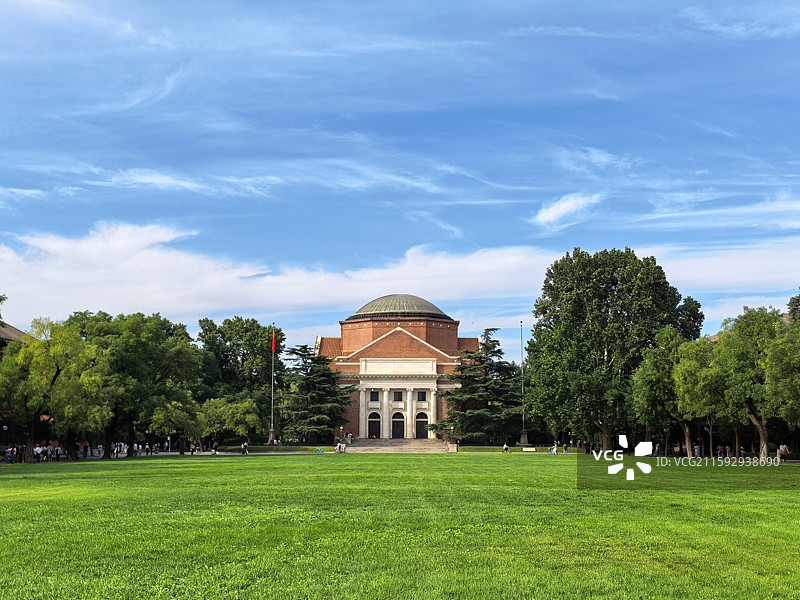 清华大学 大礼堂图片素材