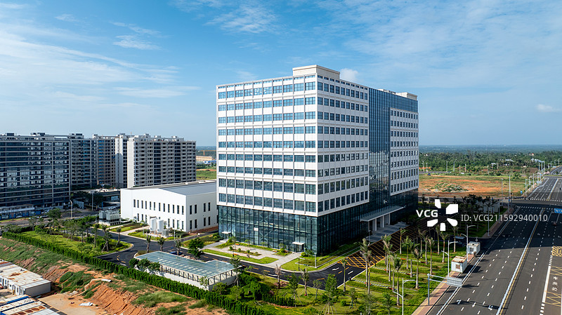 文昌国际航天城卫星研发中心图片素材
