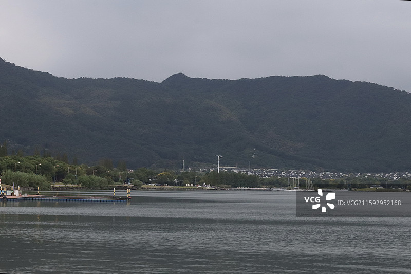 宁波东钱湖韩岭老街图片素材