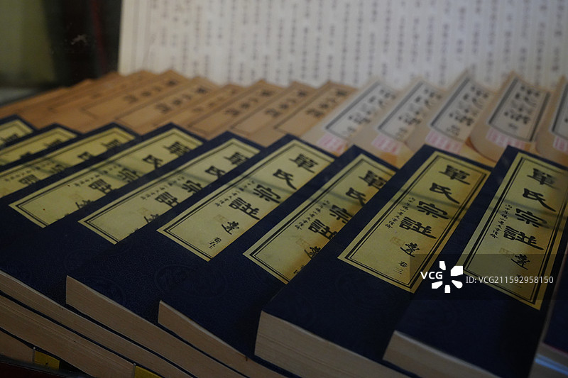 惠山古镇5A级旅游景区 贞义单姬祠位于惠山古镇秦园街36号，是古镇上唯一以女性事迹为题材的祠堂图片素材