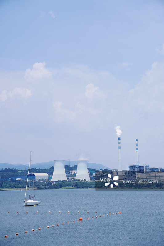 阳宗海海天一色图片素材