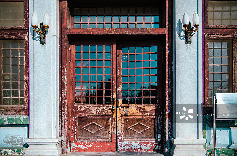 北京北平图书馆文津楼旧址 国家图书馆古籍分馆图片素材