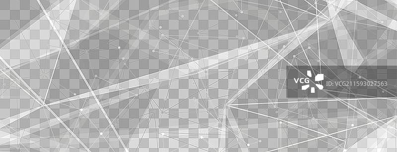 神经网络概念：连接的细胞与链接图片素材