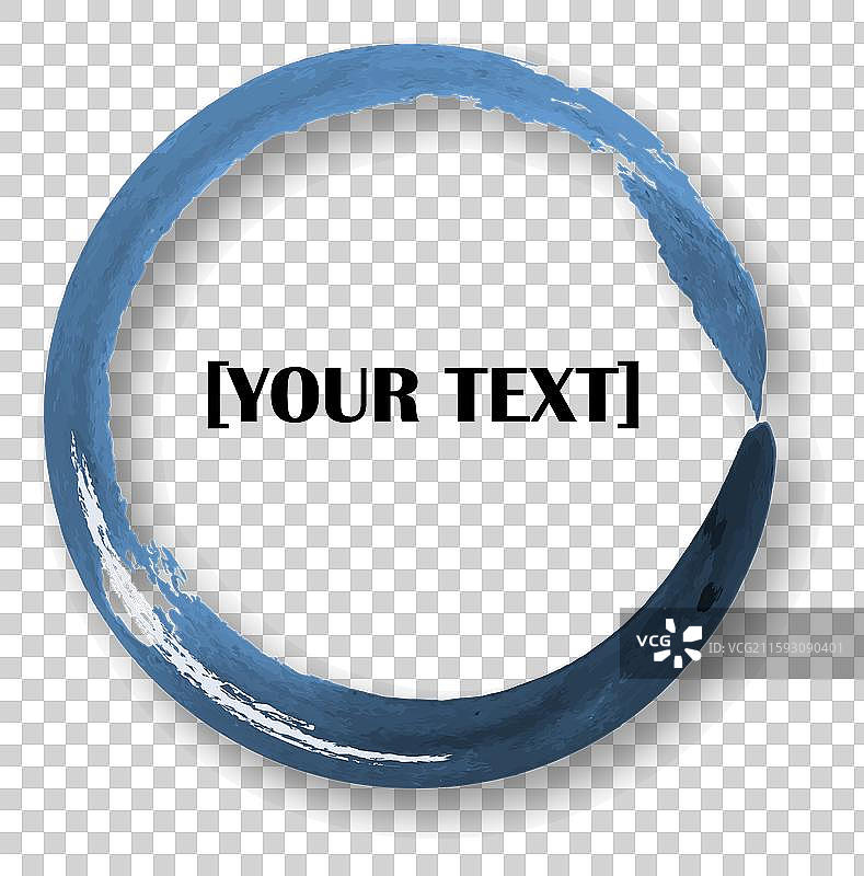 阴影效果的磨损画笔笔触框架图片素材