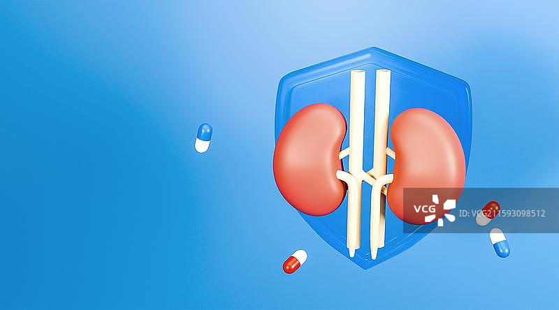 3D立体背景元素器官解刨人体内脏图片素材
