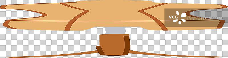 裁缝为模特进行修改的卡通形象图片素材