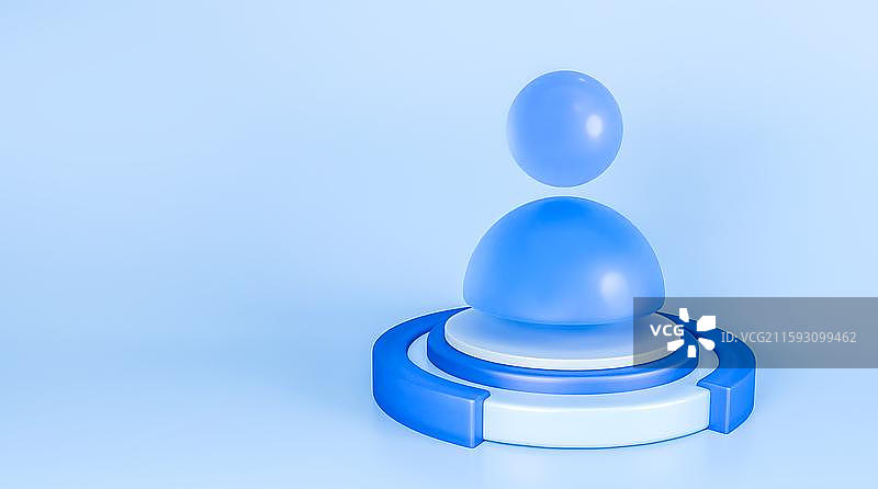 3D立体背景元素通讯录玻璃图片素材