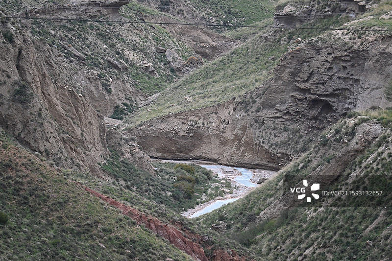 德令哈-柏树山图片素材