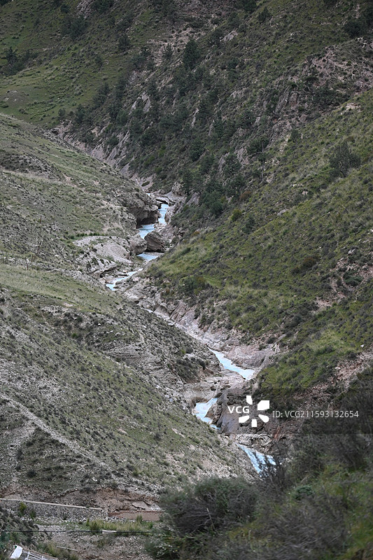 德令哈-柏树山图片素材