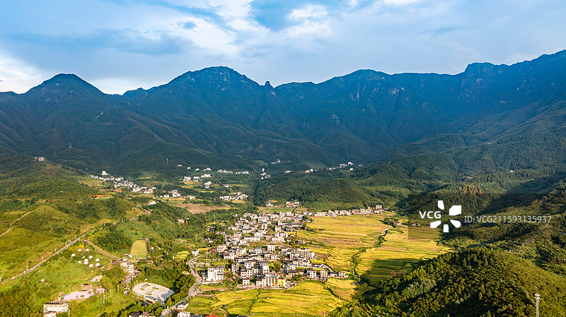 江西萍乡芦溪县武功山景区民居图片素材