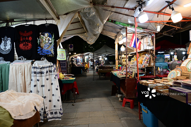 古城清迈，寺庙，素贴山徒步，啪啦寺，双龙寺，山顶看古城图片素材