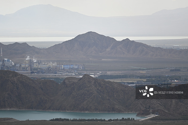 德令哈-柏树山图片素材