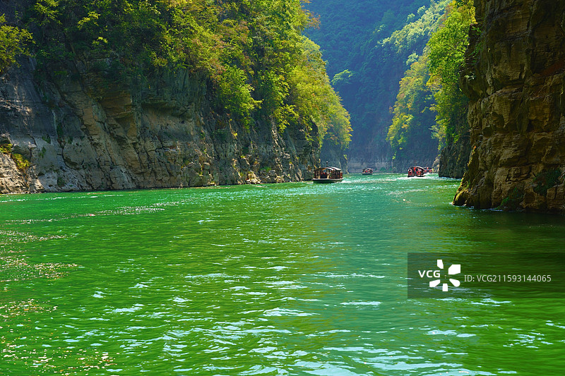 巫山滴翠峡风光图片素材
