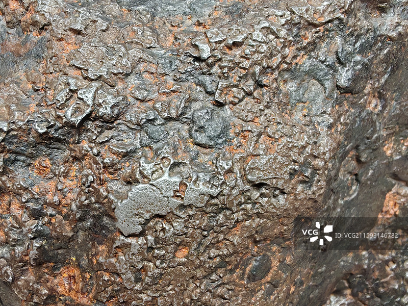铁陨石细节图片素材