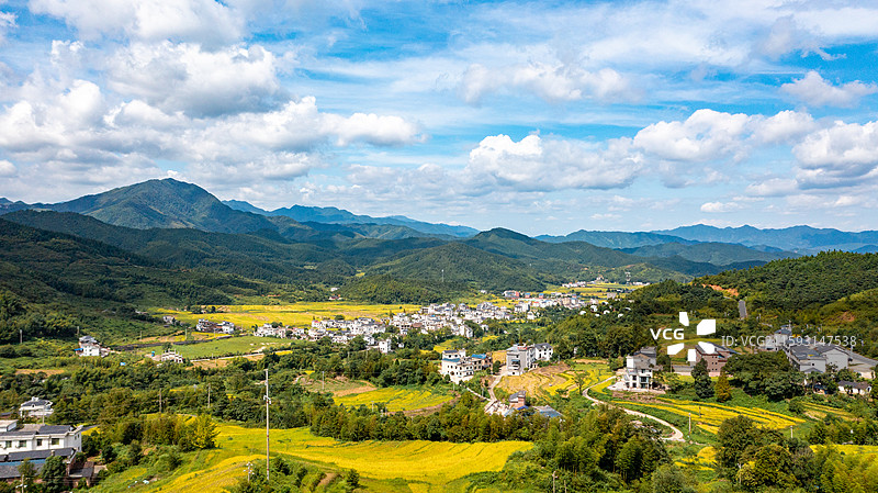 江西萍乡芦溪县武功山景区民居图片素材